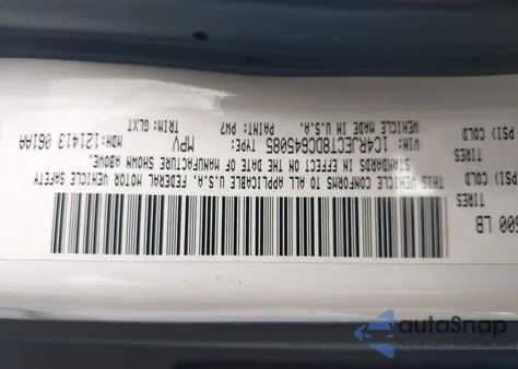 2013 Jeep Grand Cherokee Overland from USA, damaged, VIN 1C4RJECT8DC645085